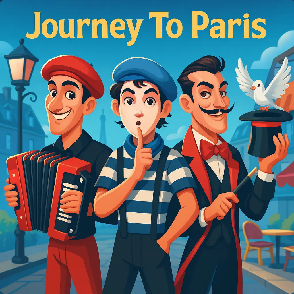 Journey To Paris - Eiffel Tower at night